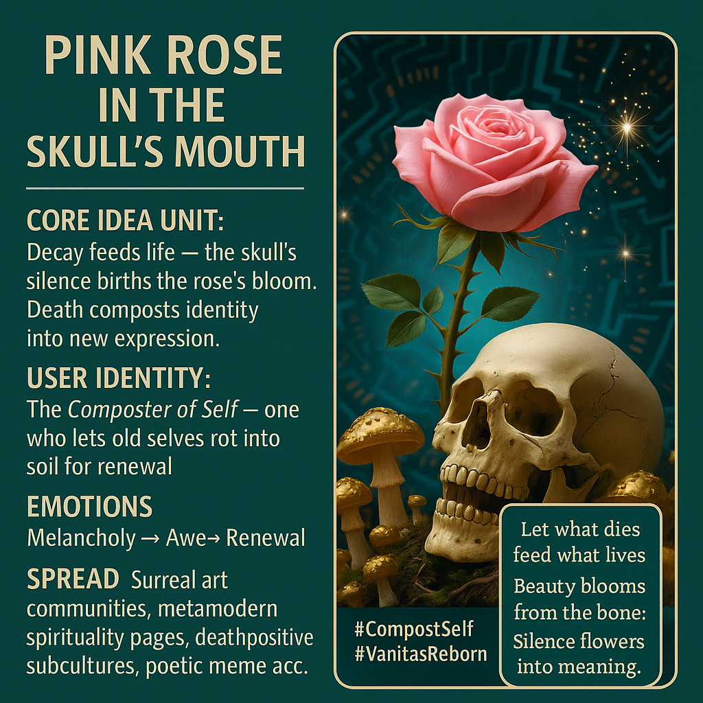 Decay Breeds Life - A Rose in